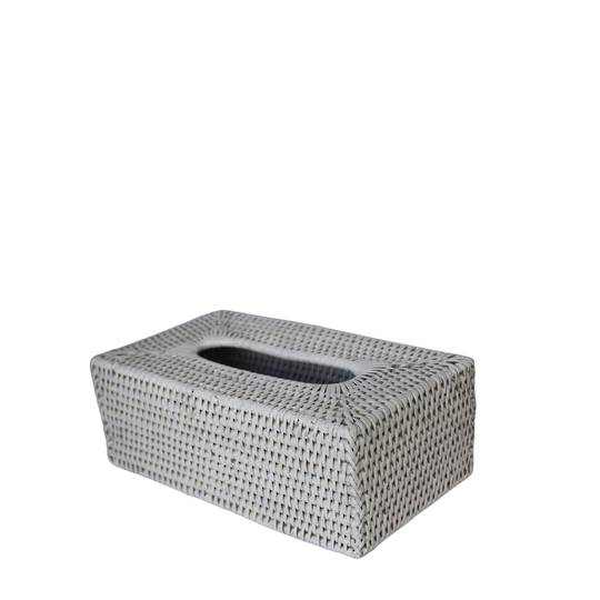 Rectangle Tissue Box Cover White Palm Springs Interior Design