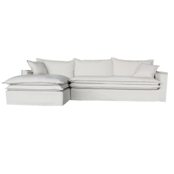 Linen Slip Cover Sofa